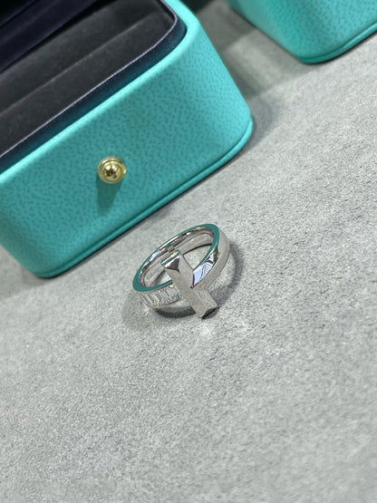 [Aura Jewelry]T1 WIDE 4.5MM DIAMOND RING