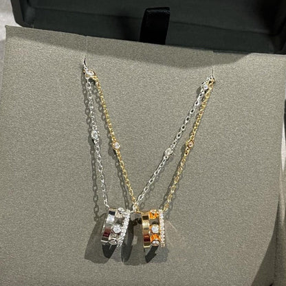[Regal Jewels]CHAIN MOVE ROMANE PEDAND NECKLACE