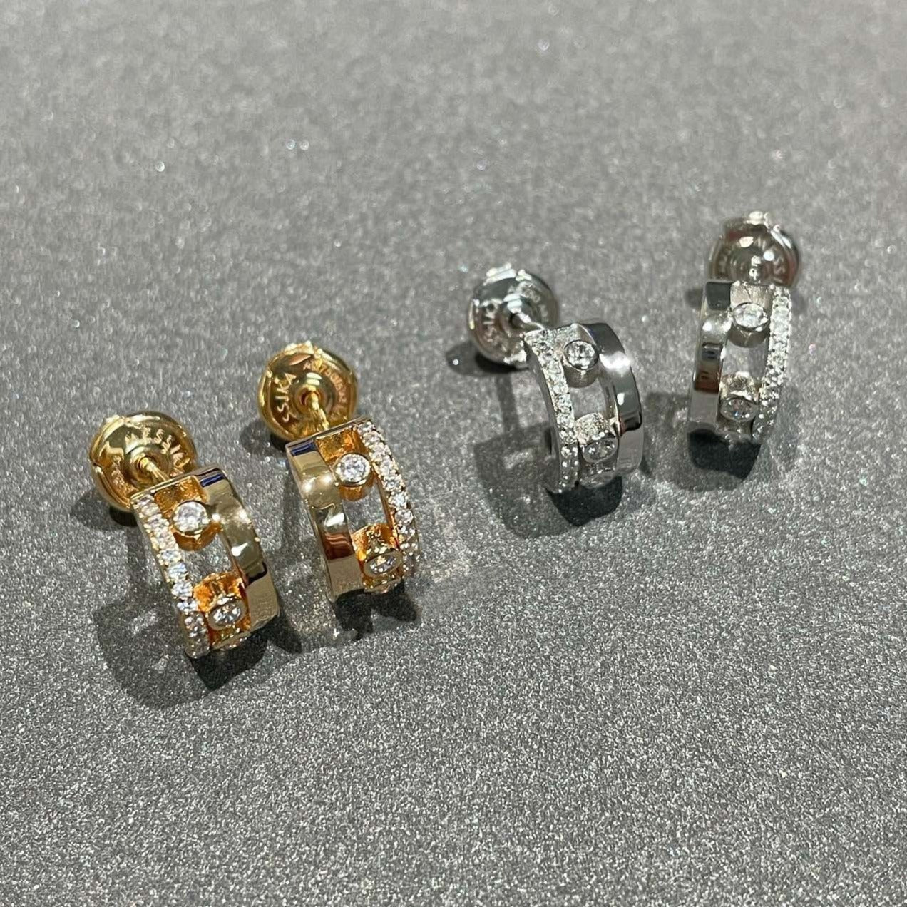 [Regal Jewels]MOVE ROMANE EARRINGS DIAMOND