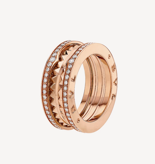 [Aura Jewels]ZERO 1 ROCK DIAMOND PINK GOLD