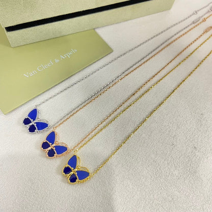 [Regal Jewels] 2026 NEW LUCKY BUTTERFLY 1 MOTIFS NECKLACE