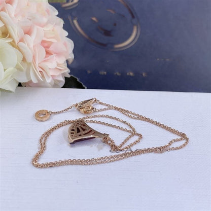 [Aura Jewels]DREAM NECKLACE CARNELIAN 1 DIAMOND