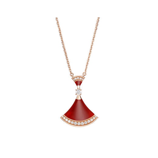 [Aura Jewels]DREAM NECKLACE CARNELIAN DIAMOND
