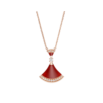 [Aura Jewels]DREAM NECKLACE CARNELIAN DIAMOND