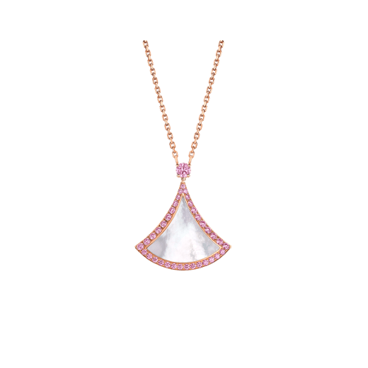 [Aura Jewels]DREAM NECKLACE MOP DIAMOND PINK
