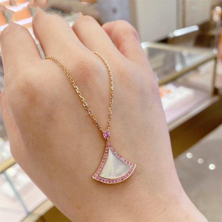 [Aura Jewels]DREAM NECKLACE MOP DIAMOND PINK