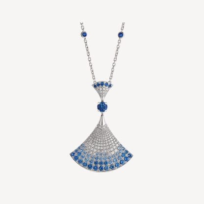 [Aura Jewels]DREAM NECKLACE AGATE SILVER DIAMOND