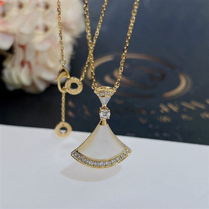 [Aura Jewels]DREAM NECKLACE MOP GOLD DIAMOND