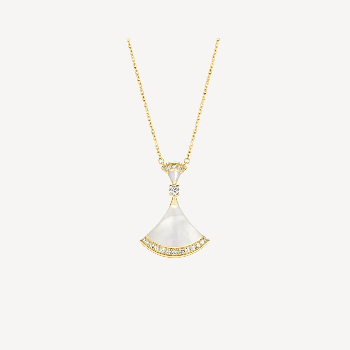 [Aura Jewels]DREAM NECKLACE MOP GOLD DIAMOND