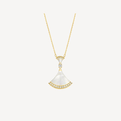 [Aura Jewels]DREAM NECKLACE MOP GOLD DIAMOND