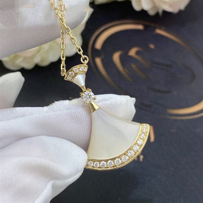 [Aura Jewels]DREAM NECKLACE MOP GOLD DIAMOND