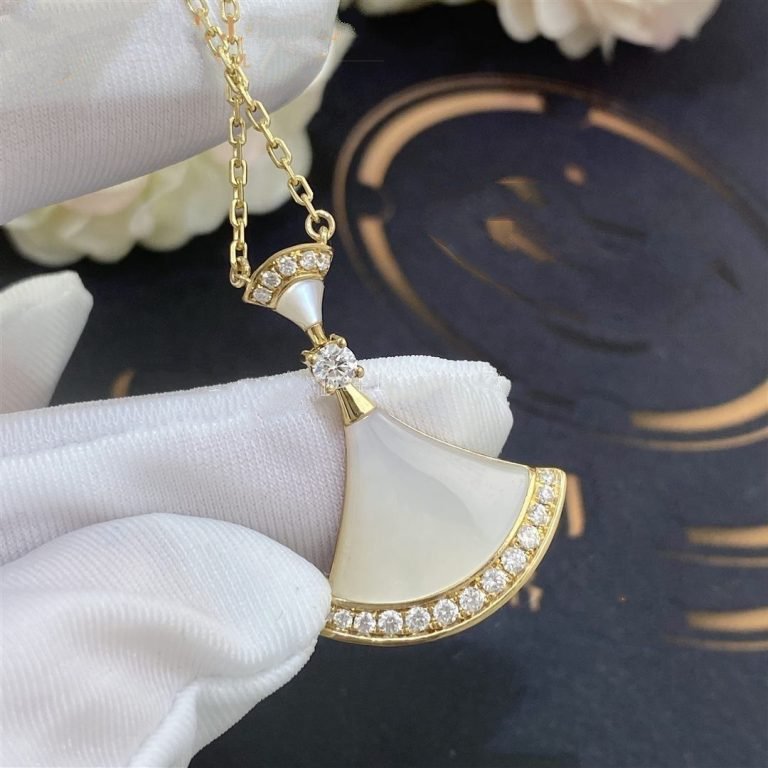 [Aura Jewels]DREAM NECKLACE MOP GOLD DIAMOND