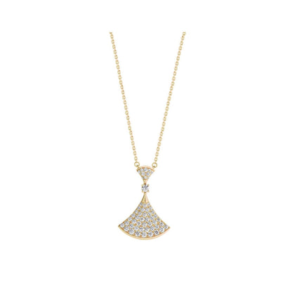 [Aura Jewels]DREAM NECKLACE GOLD FULL DIAMOND