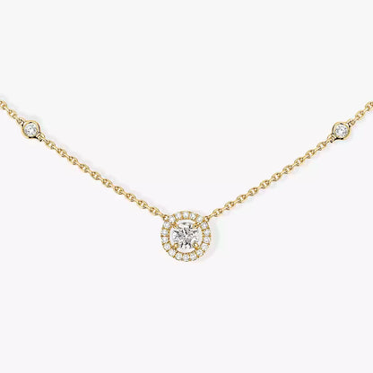 [Regal Jewels]Diamond Necklace 0,20ct Brilliant Shape Joy