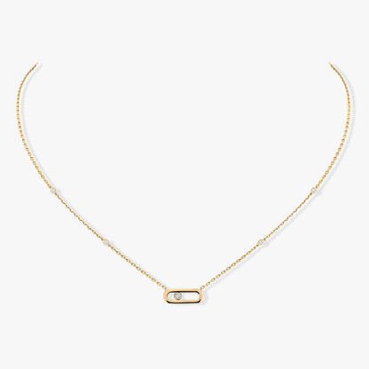 [Regal Jewels]MOVE UNO DIAMOND NECKLACE