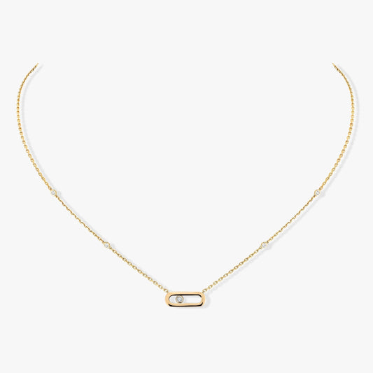 [Regal Jewels]MOVE UNO DIAMOND NECKLACE
