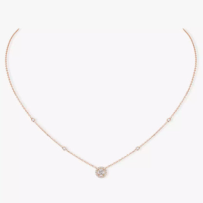 [Regal Jewels]Diamond Necklace 0,20ct Brilliant Shape Joy