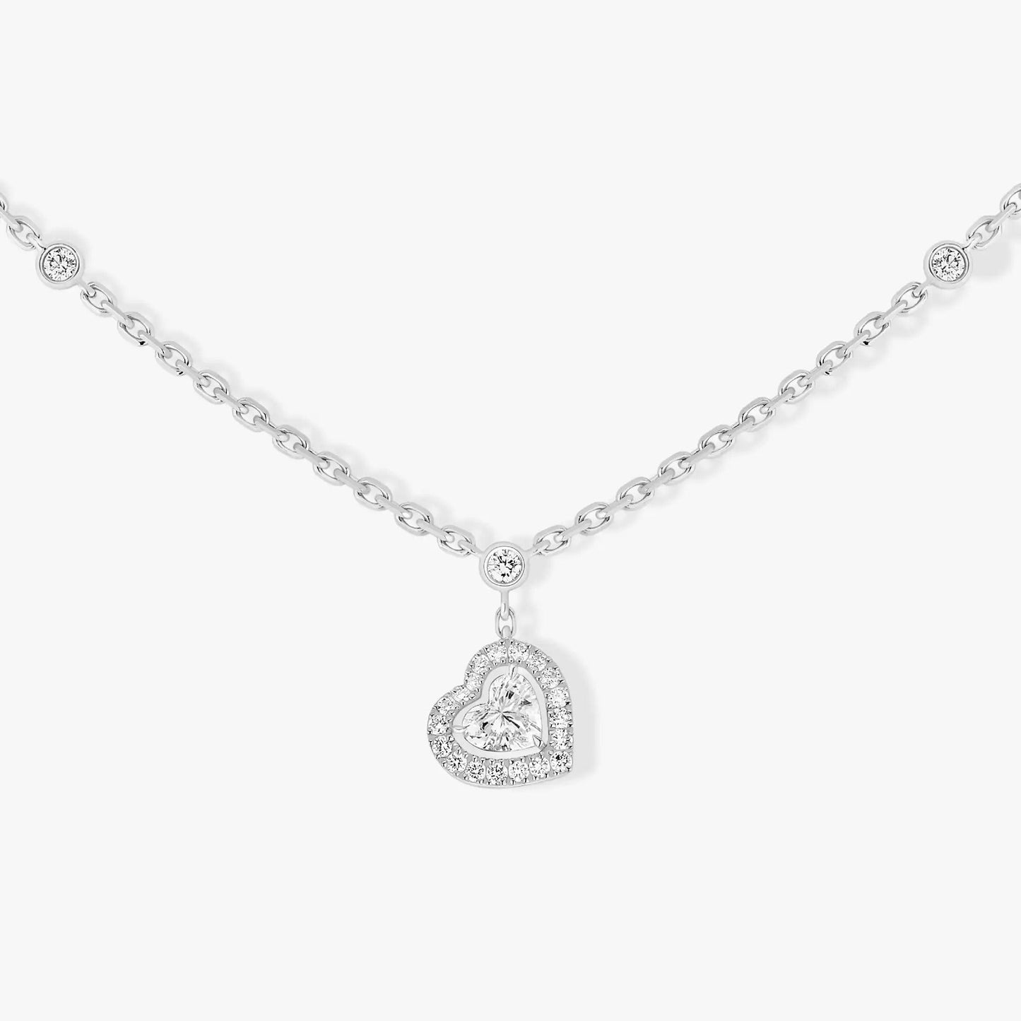 [Regal Jewels]JOY HEART DIAMOND NECKLACE