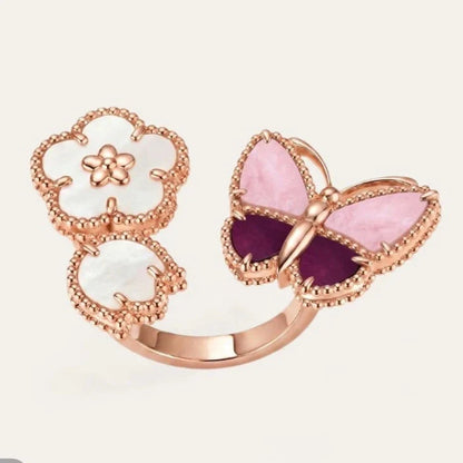 [Regal Jewels]26 NEW CLOVER LUCKY LIGHT PURPLE SET