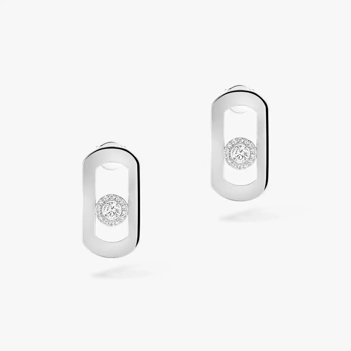 [Regal Jewels]So Move Diamond Earrings in Yellow Gold
