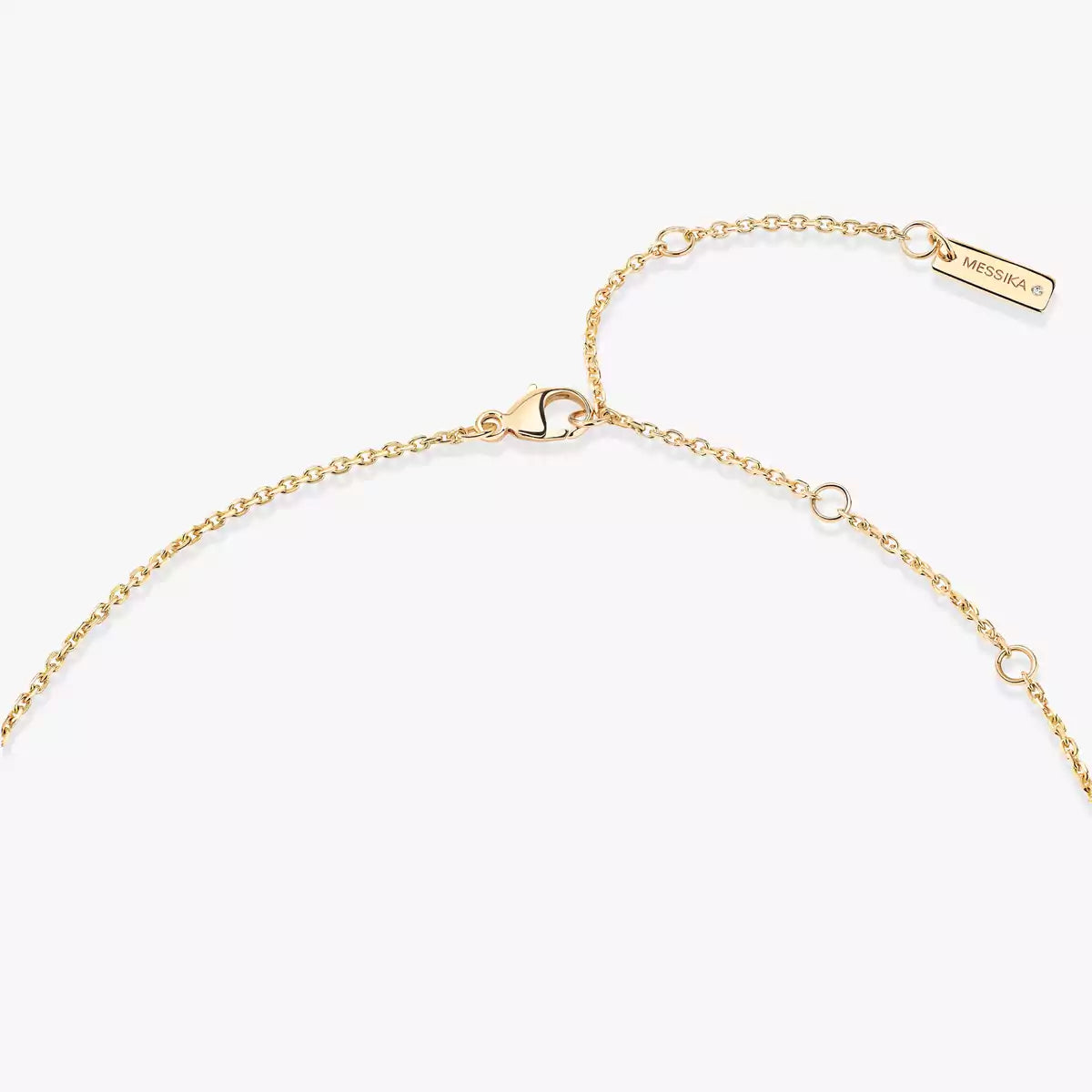 [Regal Jewels]Lucky Eye Diamond Necklace in Rose Gold and Turquoise