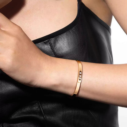 [Regal Jewels]Move Noa Diamond Bangle Bracelet