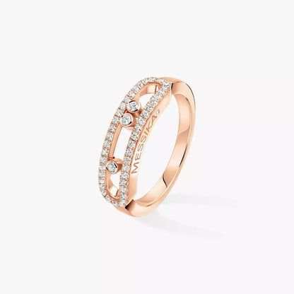 [Regal Jewels] Baby Move Gold Diamond Pave_ Ring