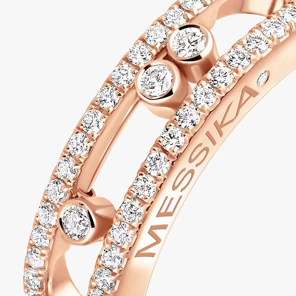 [Regal Jewels] Baby Move Gold Diamond Pave_ Ring