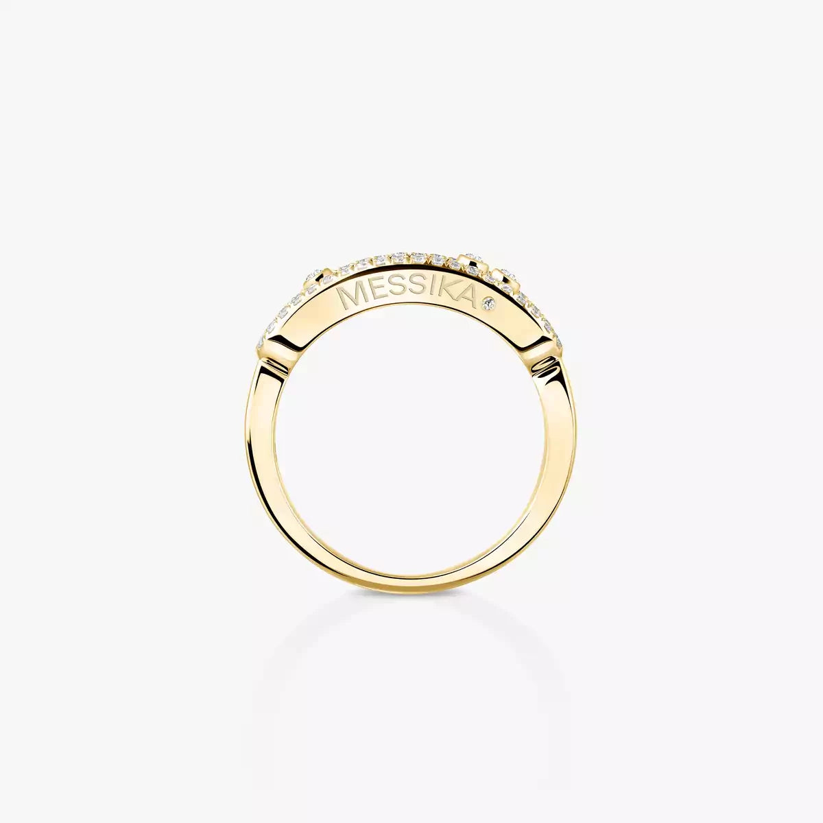 [Regal Jewels] Baby Move Gold Diamond Pave_ Ring