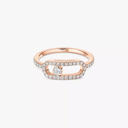 [Regal Jewels]Move Uno Diamond Ring in Gold