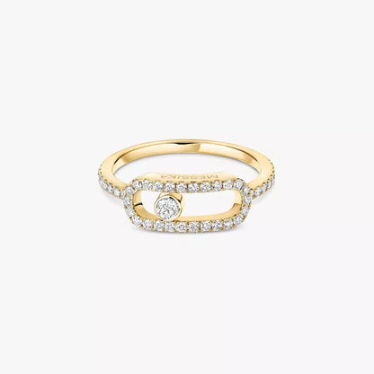 [Regal Jewels]Move Uno Diamond Ring in Gold