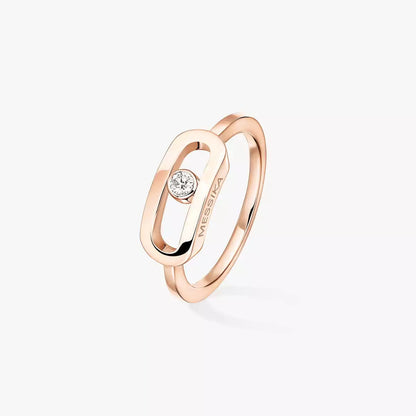 [Regal Jewels]Move Uno Diamond Ring in Gold
