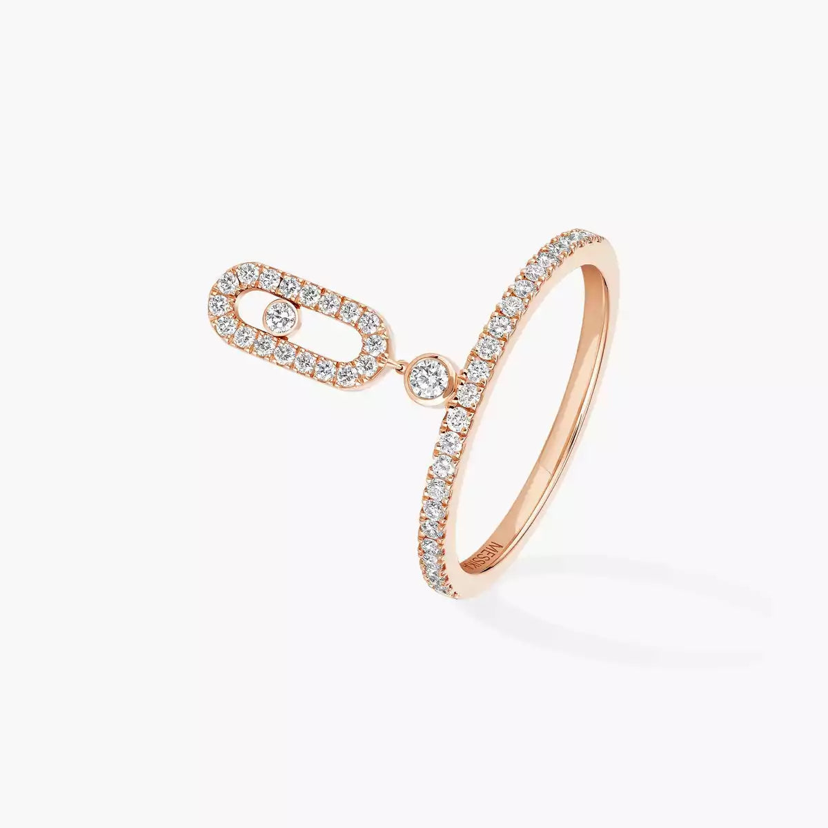 [Regal Jewels]Move Uno Diamond Ring