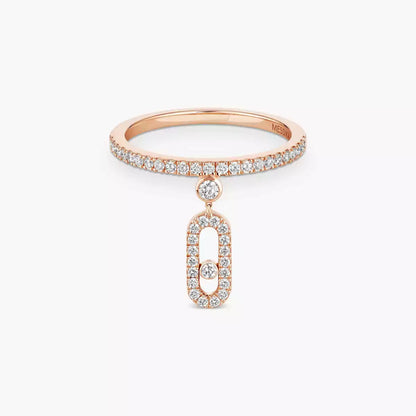 [Regal Jewels]Move Uno Diamond Ring