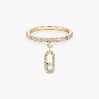[Regal Jewels]Move Uno Diamond Ring