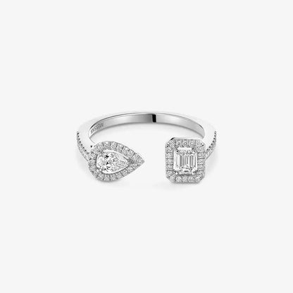 [Regal Jewels]My Twin Toi Gold Diamond Ring