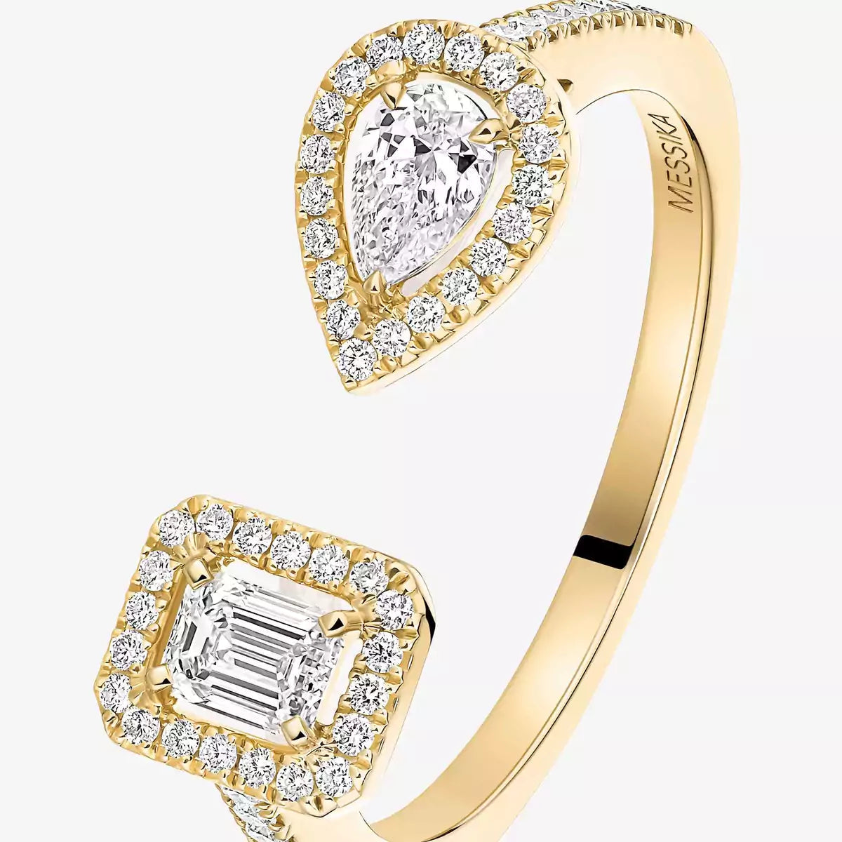 [Regal Jewels]My Twin Toi Gold Diamond Ring