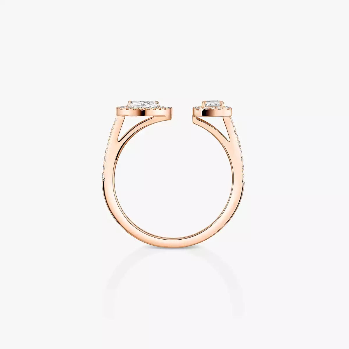 [Regal Jewels]My Twin Toi Gold Diamond Ring