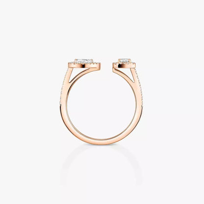 [Regal Jewels]My Twin Toi Gold Diamond Ring