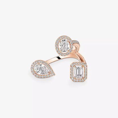 [Regal Jewels] Diamond Ring 0,25ct My Twin Trilogy