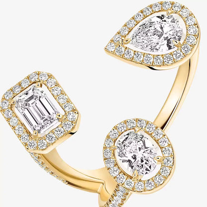 [Regal Jewels] Diamond Ring 0,25ct My Twin Trilogy