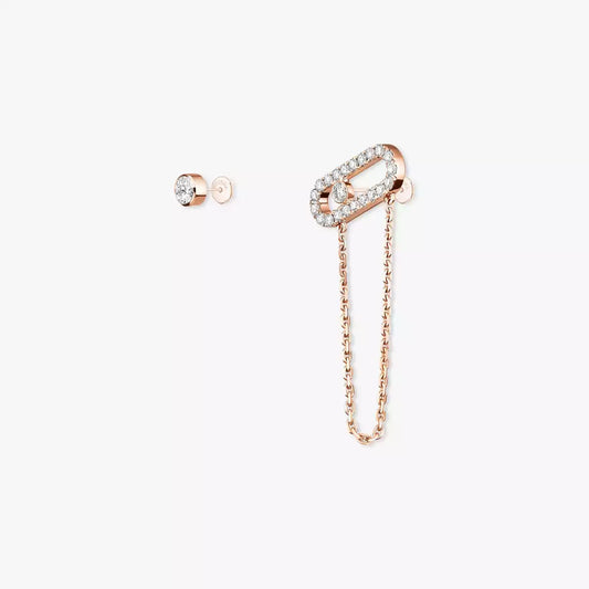 [Regal Jewels]Move Uno Diamond Earrings
