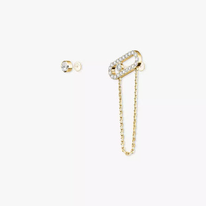[Regal Jewels]Move Uno Diamond Earrings