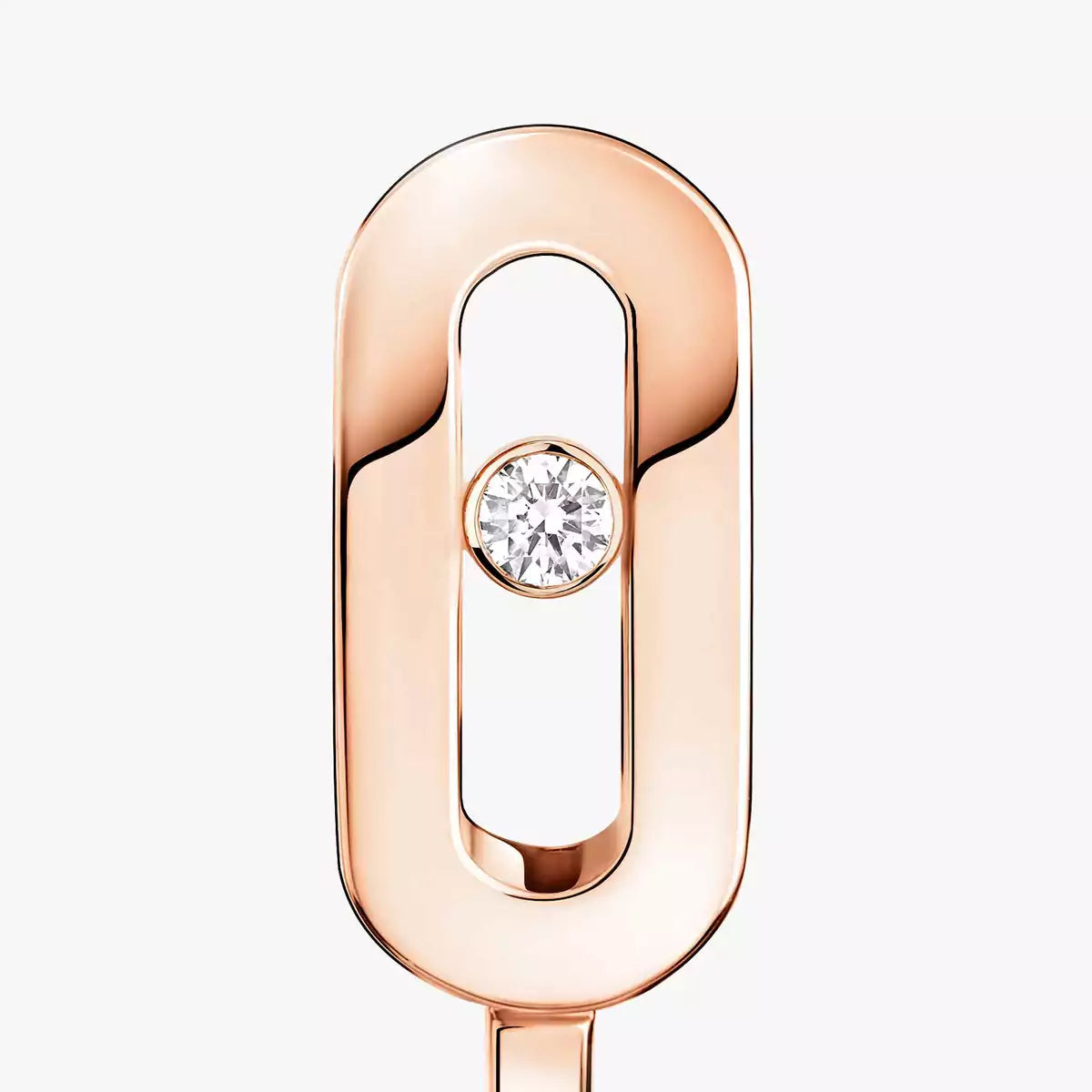 [Regal Jewels]Diamond Mini Hoop Earrings Move Classique