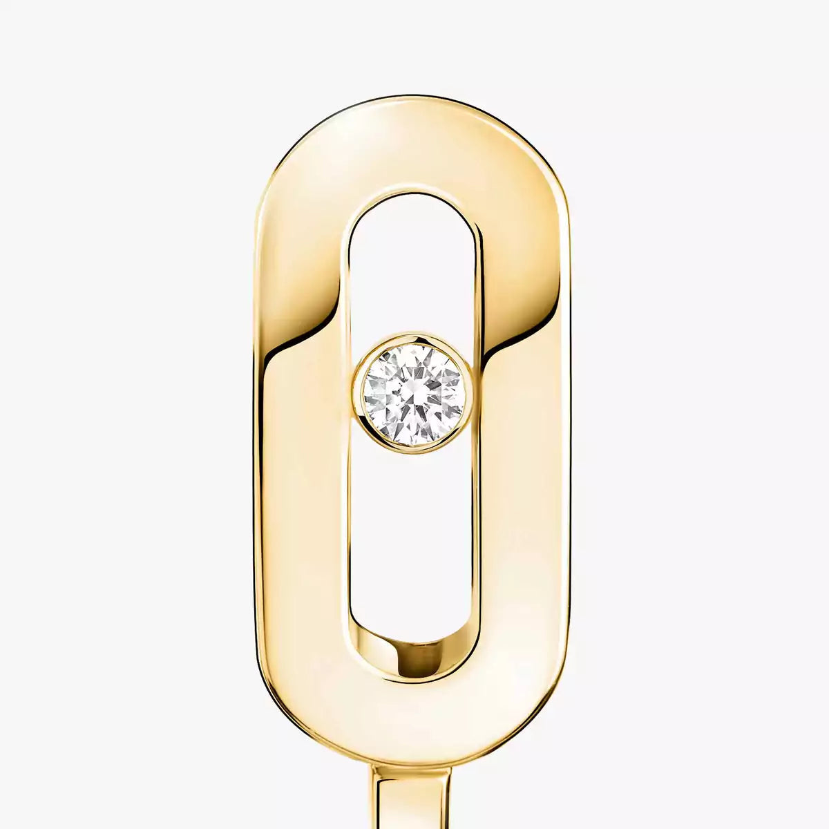 [Regal Jewels]Diamond Mini Hoop Earrings Move Classique
