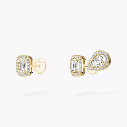 [Regal Jewels]Diamond Earrings 0,10ct My Twin 1+2