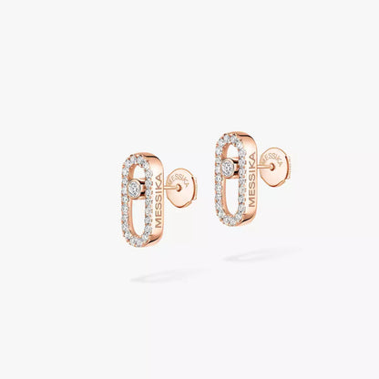[Regal Jewels]Move Uno Diamond Earrings