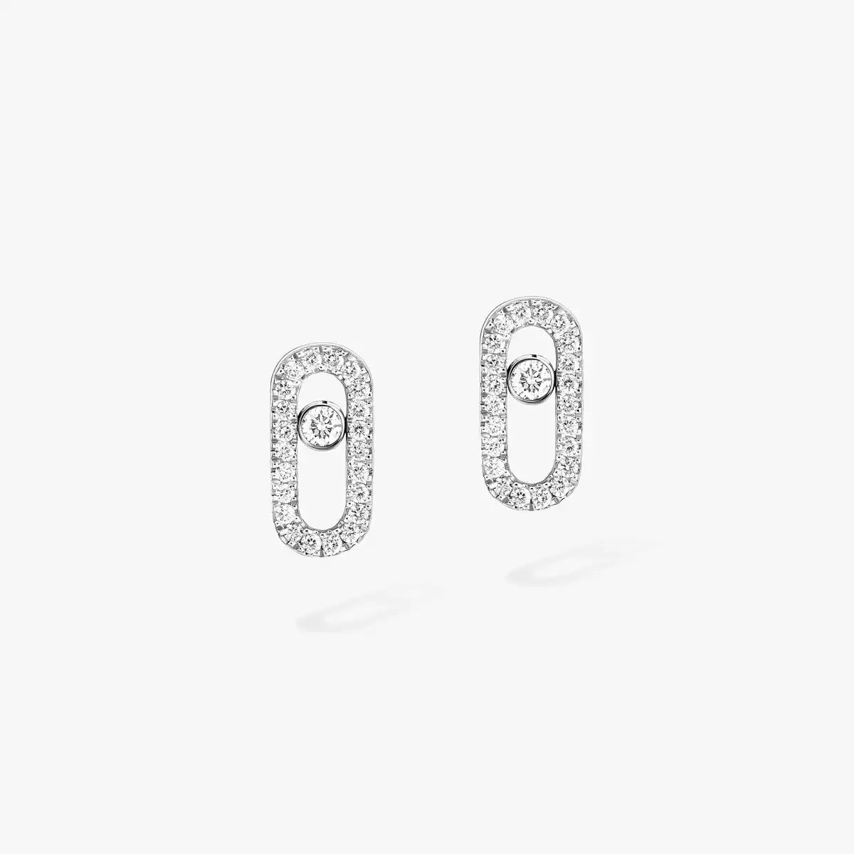 [Regal Jewels]Move Uno Diamond Earrings