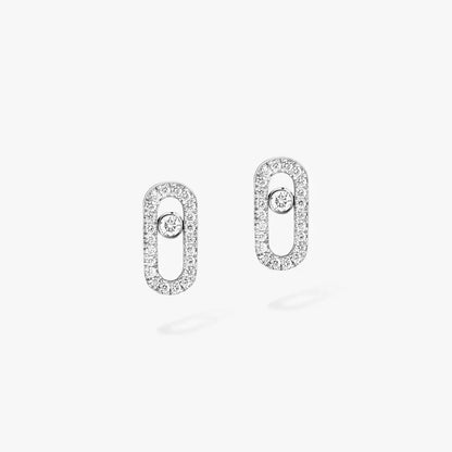 [Regal Jewels]Move Uno Diamond Earrings
