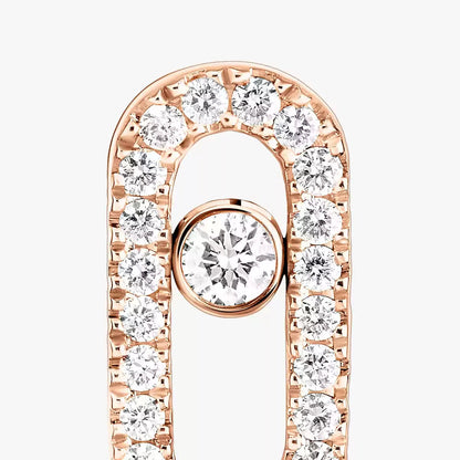[Regal Jewels]Move Uno Diamond Earrings